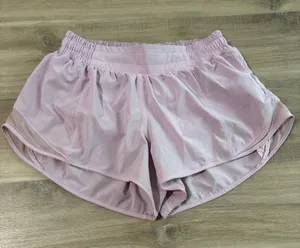 Lululemon Hotty Hot Low-Rise Lined Short 2.5" Pink Women Size 6 thumbnail 1