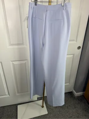 Good American Powder Purple High Rise Tailored Pants Size 8/29 NWT thumbnail 10