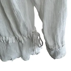 See By Chloe blouse M georgette chiffon crystal white‎ top thumbnail 12
