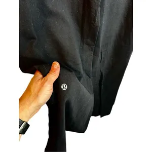 Lululemon stand grounded yoga pants black size 6 -32” in seam lulu long pants m thumbnail 3