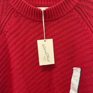 Universal Threads Vibrant Red Women's Medium  Cowl Sweater thumbnail 4