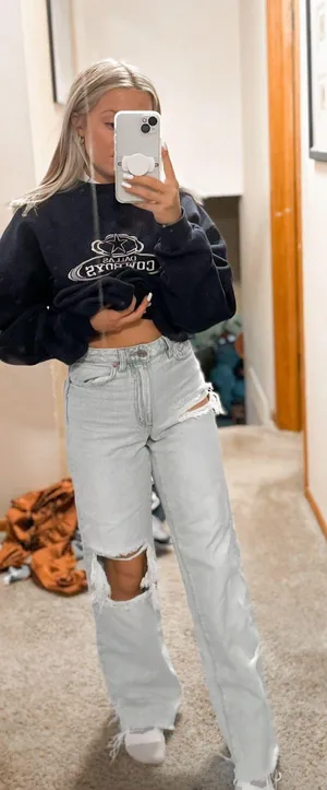 Garage wide leg jeans thumbnail 1