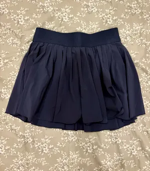 Aritzia TNA Navy Tennis Pleated Skirt thumbnail 2