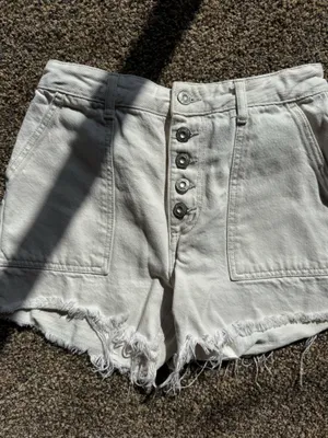 Free People Denim Shorts thumbnail 1