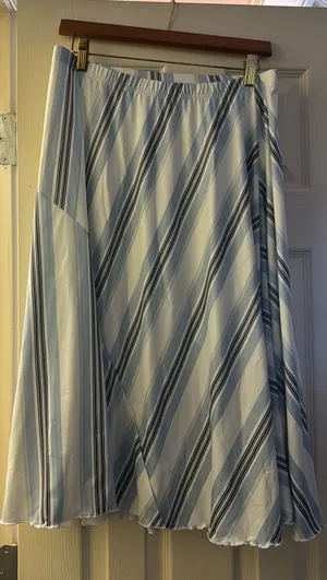 Midi skirt Blue Size L thumbnail 3