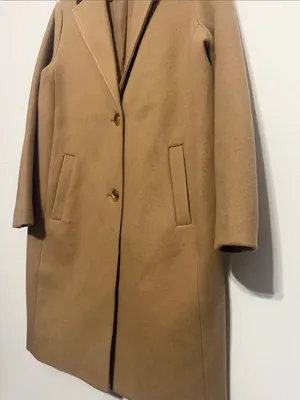 GAP Camel Single-Breasted Wool Trench Coat thumbnail 5