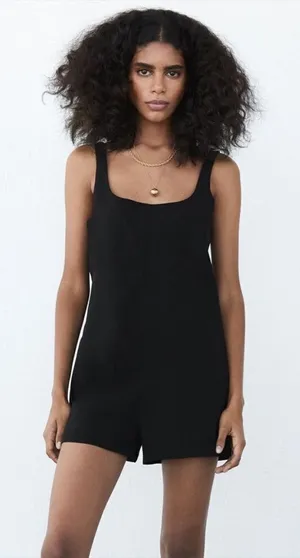 ✨Zara Sleeveless Romper ✨ thumbnail 1