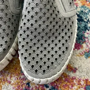 Ilse Jacobsen gray slip on 38 Size 7.5 thumbnail 2