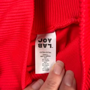 Joy Lab Shorts Women's XXS High Rise Red Elastic Waist NWT thumbnail 4