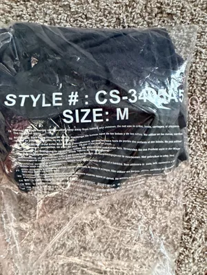 Nib Zenana Relaxed Mini Dress With Built-In Romper Liner Black Size Medium thumbnail 2