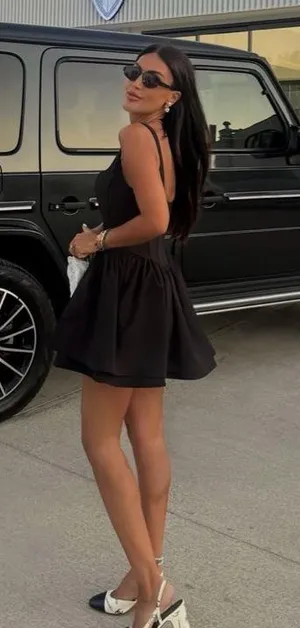 Zara dress mini corset inspired ruffled balloon bodycon summer cocktail wedding thumbnail 11