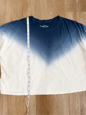 NEW Ariat Howdy Ombre Top Size Small thumbnail 8