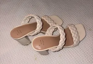 nude heels White Size 7 thumbnail 1