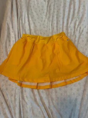 yellow athletic skirt thumbnail 6
