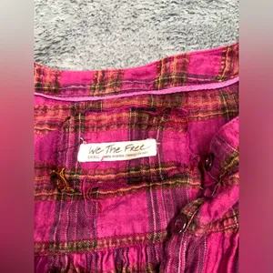 Free people we the free jessi Plaid Top small thumbnail 7