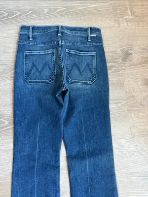 MOTHER THE PATCH POCKET INSIDER SNEAK CAVING IN Blue Size 24 thumbnail 7