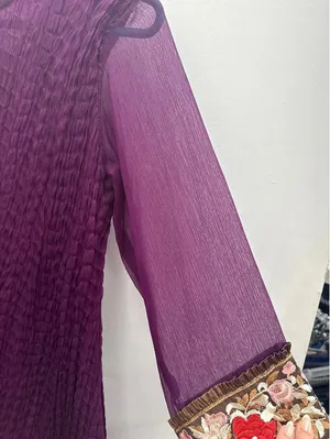 Ladies sz Med Pakistani Embroidered dress thumbnail 9