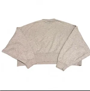 Nike Cropped Sweatshirt Women’s Medium Grey thumbnail 2