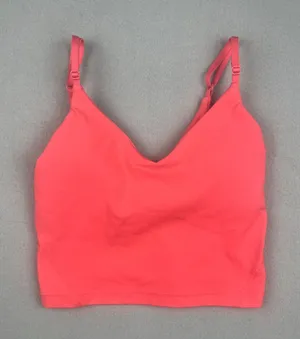 Lululemon Align Cropped Cami-tank top Coral Pink Size: 2 thumbnail 1