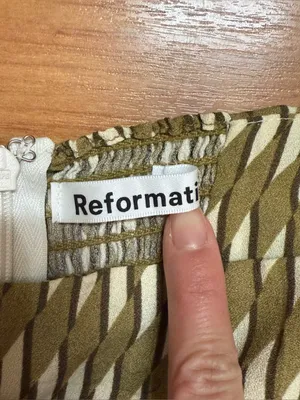 Reformation Rosalie Dress in Linoleum Size 6 thumbnail 6