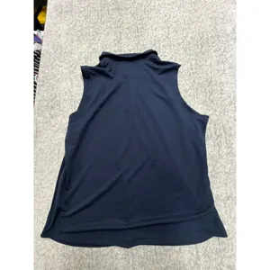 Walter Hagen Womens Clubhouse Pique Sleeveless Polo‎ Dark Navy XXL WGH11800 NWT thumbnail 5