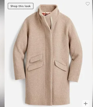 J. Crew Tan Trench Coat thumbnail 2