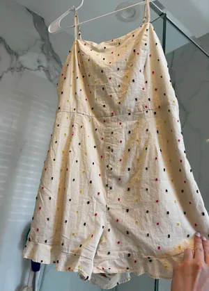 Colorful romper dry goods thumbnail 1