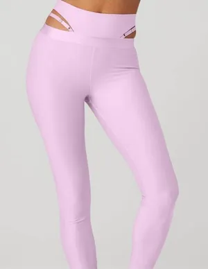 Alo Yoga Airlift Extreme High Waist All Nighter Legging Sugarplum Pink Sz Large thumbnail 1