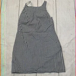 Zara black and white checkered short dress thumbnail 2