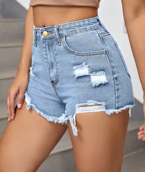 SheIn Denim Jean Shorts thumbnail 2