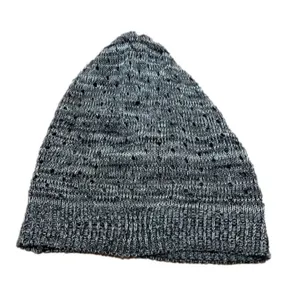 Gray Knit Beanie thumbnail 1