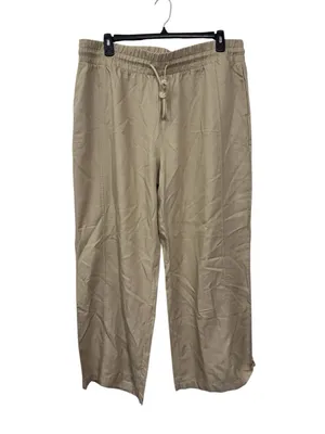 ELLE Wide-Leg Drawstring Pants thumbnail 3