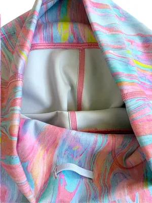 EUC Lululemon Wunder Train High Rise Leggings Prism Marble Multi Size 6 Rtl. $98 thumbnail 7
