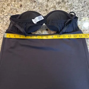 ATHLETA Black Mini Cami Slip Dress • Size Small • EUC thumbnail 9