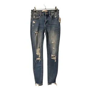 Altar'd State Womens Medium Wash Distressed Skinny Jeans, Size 26 thumbnail 2
