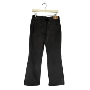 We The Free Black Flare Jeans size 27 Boho Retro Hippie 70s Neutral Minimalist‎ thumbnail 2