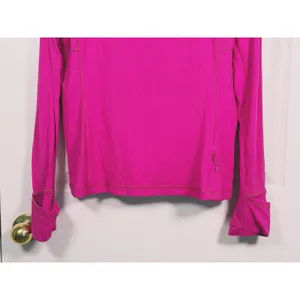 Lululemon Its Rulu Long Sleeve Shirt Size XL Pink Running Workout Fitness Gym thumbnail 6