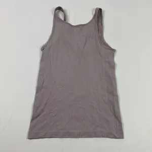 Lululemon Tank Top Womens 8 Medium Purple Ribbed Shelf Bra Racerback Yoga thumbnail 5