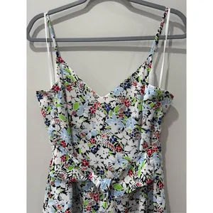 Likely Size‎ 12 Ariella Floral Cocktail Dress Midi Ruffles Feminine thumbnail 4