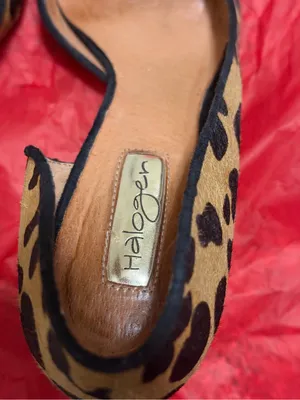 Halogen Leopard-Print Pointed-Toe Pumps - Tan & Black thumbnail 2
