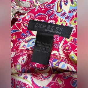 Express Vintage Print Dress thumbnail 7