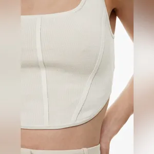aritzia babaton knit bustier tank top thumbnail 6