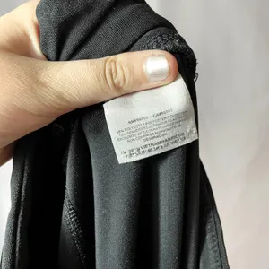 Nike dri-fit longline sweatpants women's size large black workout pants everyday thumbnail 6