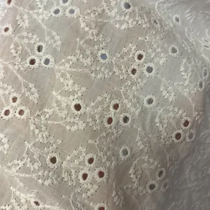 ZARA White Eyelet Flowy 3/4 Button Up Peplum Shirt- Small thumbnail 6