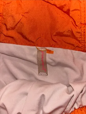 Free People Movement Orange “The Way Home” Shorts thumbnail 4