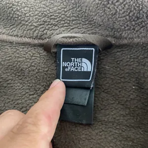 The‎ North Face Jacket Girls Large 14-16 Brown Full Zip Fleece Zipper Broken thumbnail 4