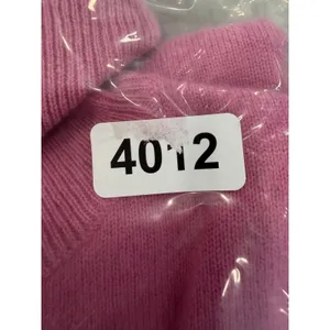 VTG Bloomingdales Sutton Studio Cashmere Turtleneck Sweater Bubblegum Pink M thumbnail 6
