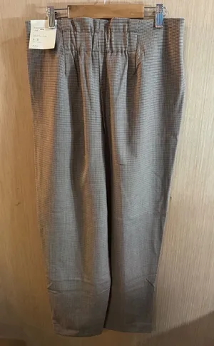Women’s A New Day High Rise Tapered Leg Classic Houndstooth Pants Size 6 NWT thumbnail 1