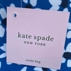Kate Spade Blue And White Floral Cooler Tote Bag thumbnail 4