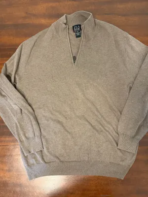 Men’s Quarter-Zip Jos. A. Bank sweater XXL thumbnail 1